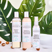 Glimmer Goddess® Organic Skin Care Organic Argan Oil Hair Treatment Trio – Hydrating 3-Step System Hair Care