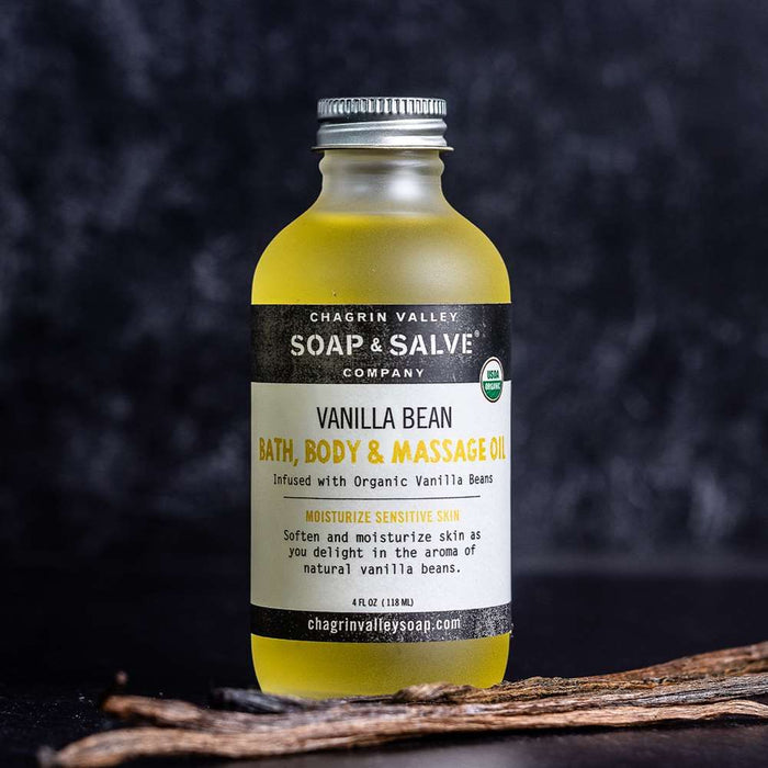 Chagrin Valley Soap & Salve - Bath & Body Oil: Vanilla Bean