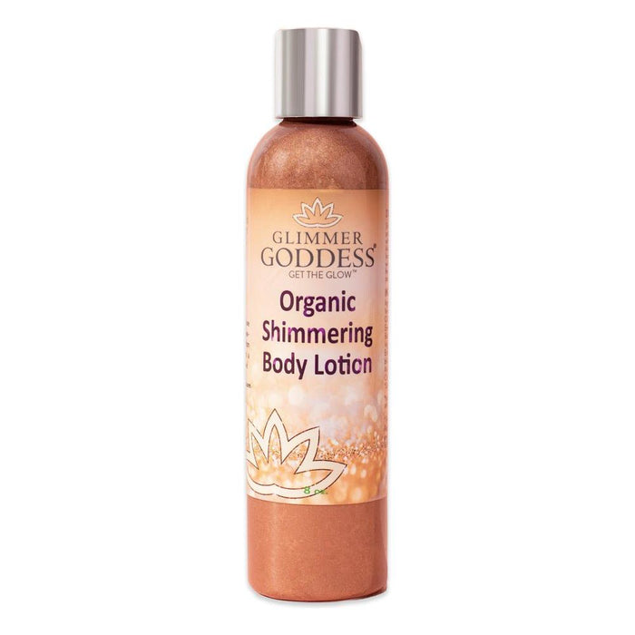 Glimmer Goddess® Organic Skin Care - Organic Bronze Shimmer Body Lotion