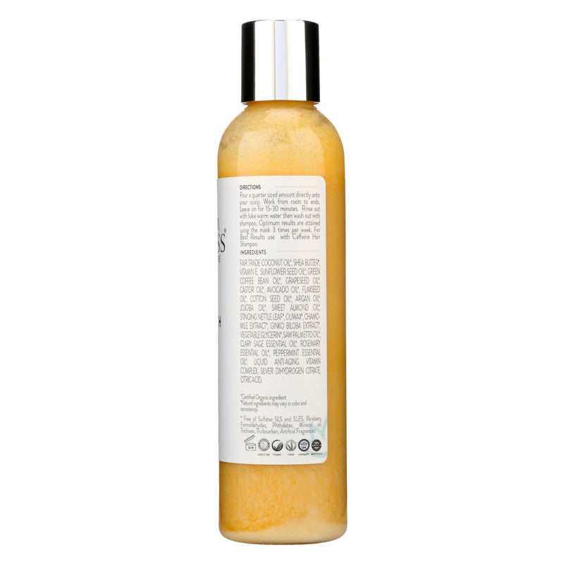 Glimmer Goddess® Organic Skin Care Organic Caffeine Hair Growth Mask – Deep Conditioning Treatment Hair Growth