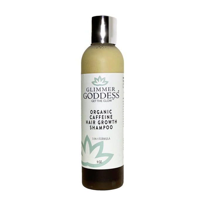 Glimmer Goddess® Organic Skin Care - Organic Caffeine Hair Growth Shampoo
