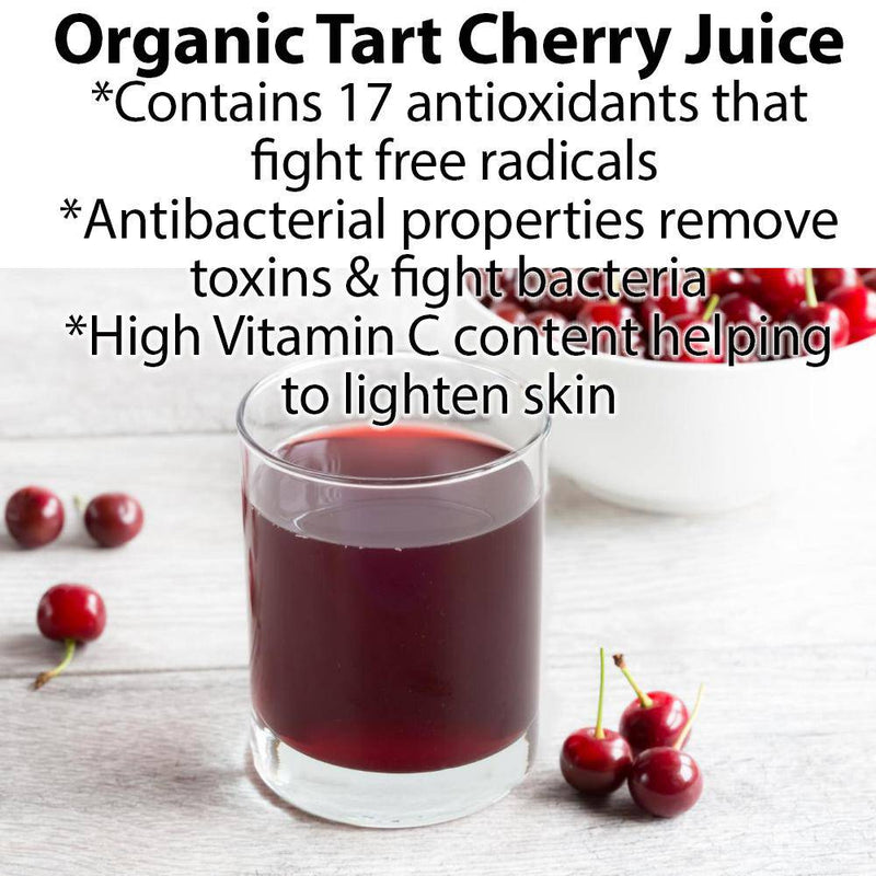 Glimmer Goddess® Organic Skin Care Organic Chocolate Cherry Face Mask – Antioxidant Anti-Aging Treatment Masks & Peels