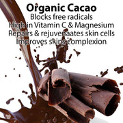 Glimmer Goddess® Organic Skin Care Organic Chocolate Cherry Face Mask – Antioxidant Anti-Aging Treatment Masks & Peels
