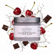 Glimmer Goddess® Organic Skin Care Organic Chocolate Cherry Face Mask – Antioxidant Anti-Aging Treatment Masks & Peels