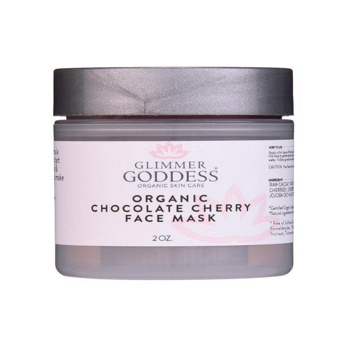 Glimmer Goddess® Organic Skin Care - Organic Chocolate Cherry Anti-Aging Face Mask