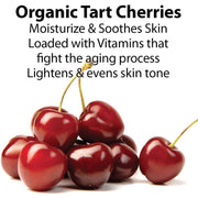 Glimmer Goddess® Organic Skin Care Organic Chocolate Cherry Face Mask – Antioxidant Anti-Aging Treatment Masks & Peels