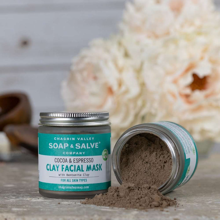 Chagrin Valley Soap & Salve - Clay Face Mask: Cocoa & Espresso