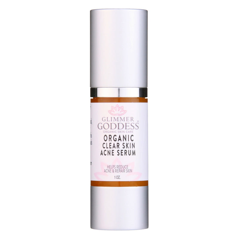 Glimmer Goddess® Organic Skin Care Organic Acne Serum – Oil Control & Pore Clearing Treatment Serums