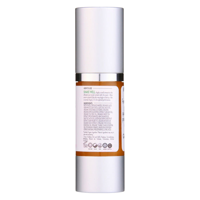 Glimmer Goddess® Organic Skin Care - Organic Clear Skin Acne Serum - Oil Regulation Serum