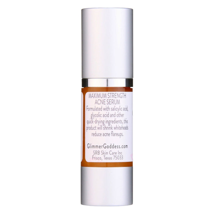 Glimmer Goddess® Organic Skin Care - Organic Clear Skin Acne Serum - Oil Regulation Serum