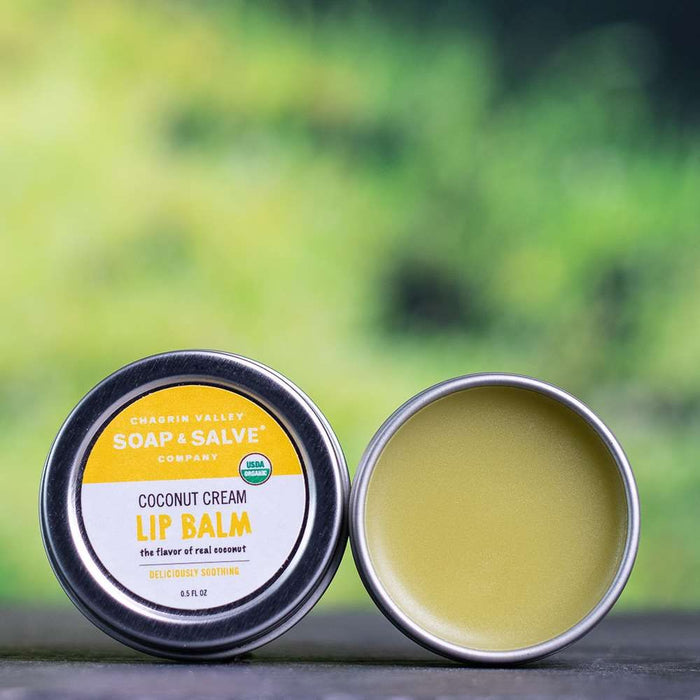 Chagrin Valley Soap & Salve - Lip Balm: Coconut Cream