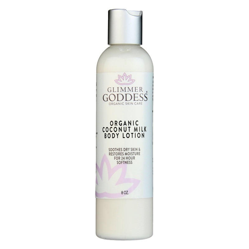 Glimmer Goddess® Organic Skin Care Organic Coconut Milk Body Lotion – Ultra-Hydrating Lotions & Creams