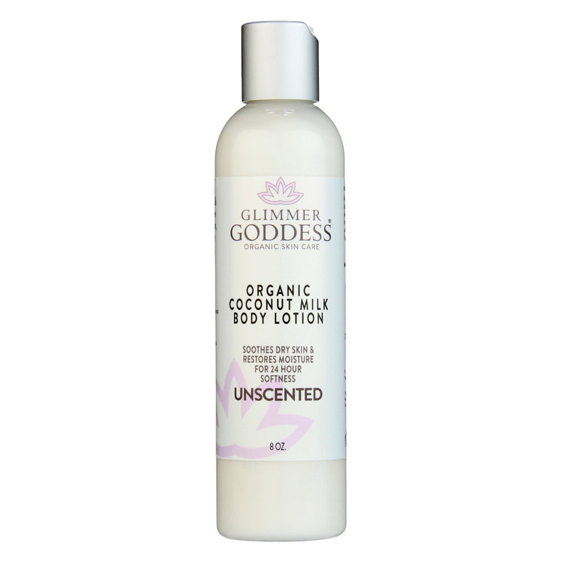 Glimmer Goddess® Organic Skin Care Organic Coconut Milk Body Lotion – Ultra-Hydrating Lotions & Creams