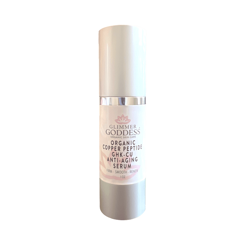 Glimmer Goddess® Organic Skin Care Organic Copper Peptide Serum – Firming & Smoothing Serums