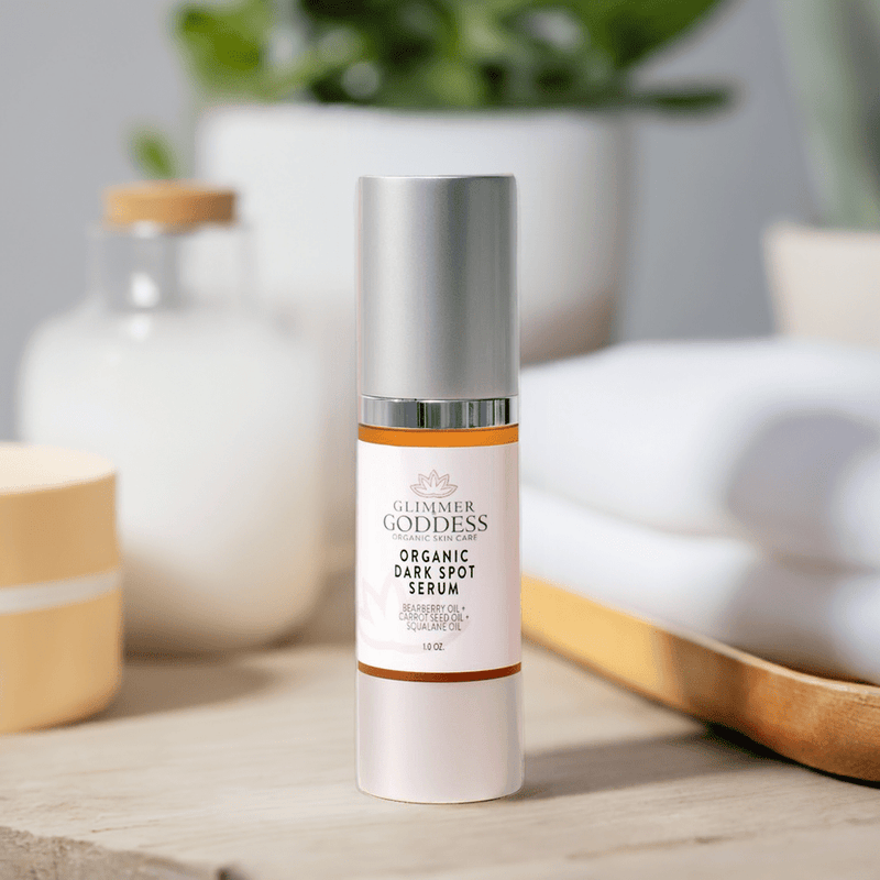 Glimmer Goddess® Organic Skin Care Organic Dark Spot Serum – Fade Hyperpigmentation & Even Skin Tone Serums