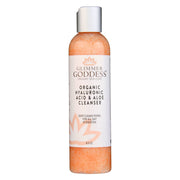 Glimmer Goddess® Organic Skin Care Organic Hydrating Facial Cleanser with Exfoliating Jojoba Beads – 8 oz Cleansers & Scrubs