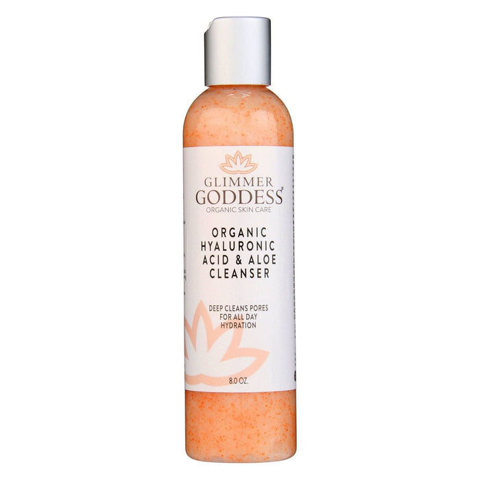 Glimmer Goddess® Organic Skin Care - Organic Hyaluronic Acid Facial Cleanser