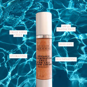 Glimmer Goddess® Organic Skin Care Organic CC Cream with SPF 45 – Illuminating Fruit Stem Cell Glow Cream with Reef-Safe Sunscreen Moisturizers