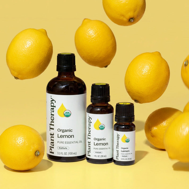 Plant Therapy Organic Lemon Essential Oil Essential Oil