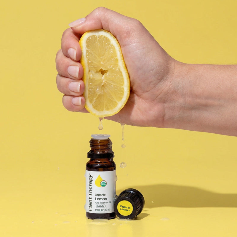Plant Therapy Organic Lemon Essential Oil Essential Oil