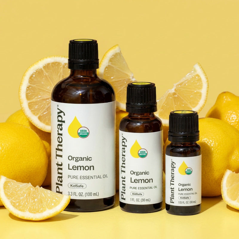 Plant Therapy Organic Lemon Essential Oil Essential Oil