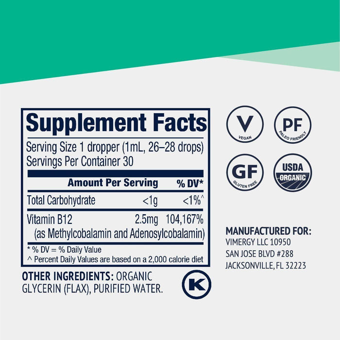 Vimergy - Organic Liquid B12