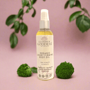Glimmer Goddess® Organic Skin Care Organic Luxury Firming Body Oil – Anti-Aging Treatment Body Oil