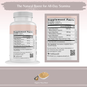 Bellawell Health Organic Maca Root Complex by Bellawell Capsules Dark Gray