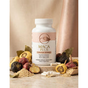 Bellawell Health Organic Maca Root Complex by Bellawell Capsules Tan