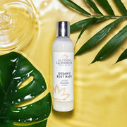 Glimmer Goddess® Organic Skin Care Organic Moisturizing Body Wash for Soft, Hydrated Skin Cleansers & Scrubs