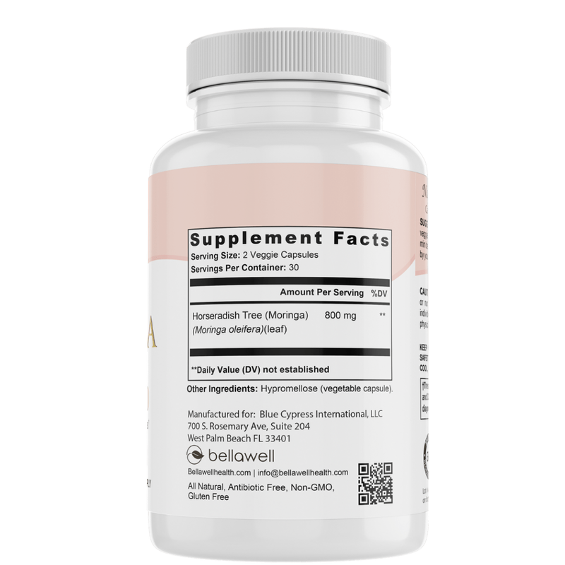 Organic Moringa Superfood by Bellawell