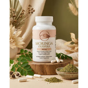 Bellawell Health Organic Moringa Superfood by Bellawell Capsules Dark Olive Green