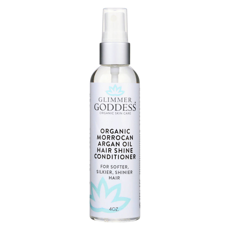 Glimmer Goddess® Organic Skin Care Organic Hair Shine Spray – Frizz Control & Hydrating Hair Growth