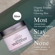 Glimmer Goddess® Organic Skin Care Organic Papaya Pineapple Enzyme Face Mask – Gentle Exfoliating Treatment Masks & Peels