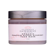 Glimmer Goddess® Organic Skin Care Organic Pumpkin AHA Face Mask – Exfoliating Treatment for Wrinkles & Glow Masks & Peels