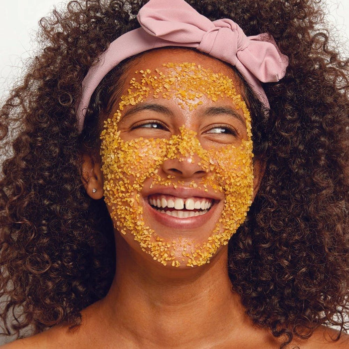 Glimmer Goddess® Organic Skin Care - Organic Pumpkin & Flaxseed Enzyme Face Mask