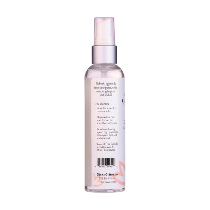 Glimmer Goddess® Organic Skin Care - Organic Rose Water Citrus Twist Facial Toner