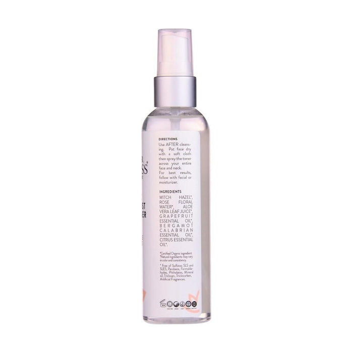 Glimmer Goddess® Organic Skin Care - Organic Rose Water Citrus Twist Facial Toner