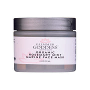 Glimmer Goddess® Organic Skin Care Organic Rosemary Mint Algae Face Mask for Acne & Rosacea Masks & Peels