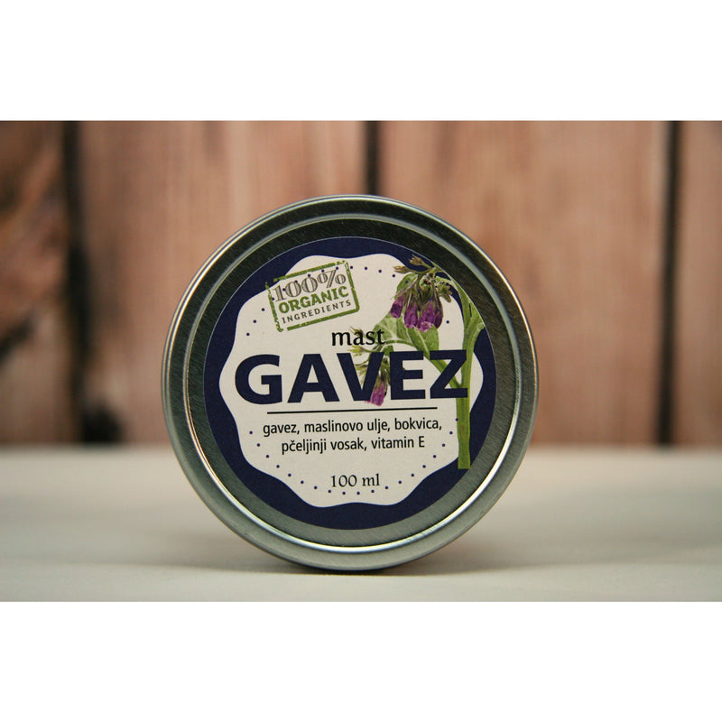 OrganHerb OrganHerb Organic Comfrey Salve (Gavez) 4 oz - A Natural, Unscented Balm for Muscles, Joints, and Skin Support Organic Salves