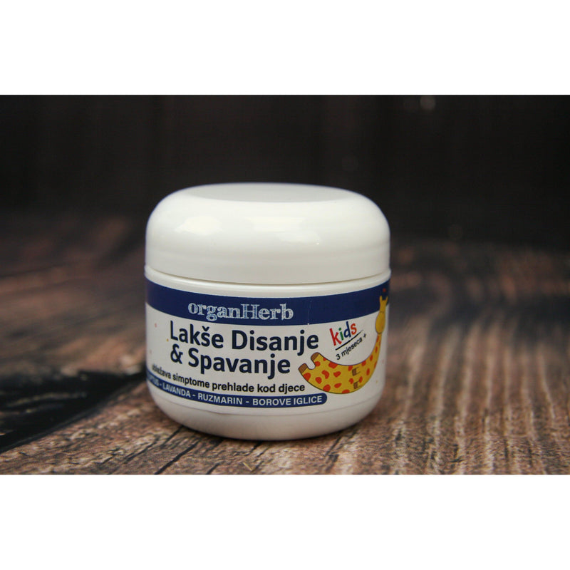 OrganHerb OrganHerb Organic Soothing Hypoallergenic Chest Rub 2 oz – Gentle Sleep Balm for All Ages Organic Balms