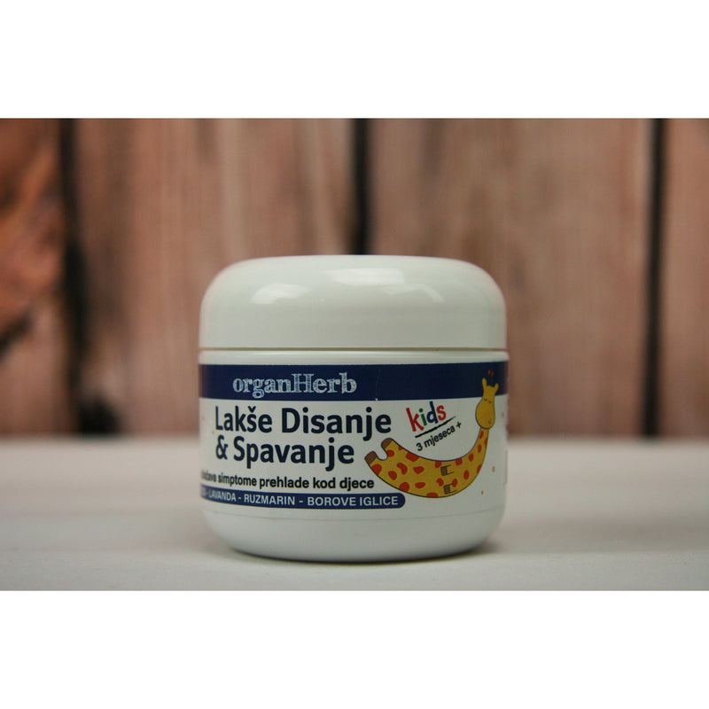 OrganHerb OrganHerb Organic Soothing Hypoallergenic Chest Rub 2 oz – Gentle Sleep Balm for All Ages Organic Balms