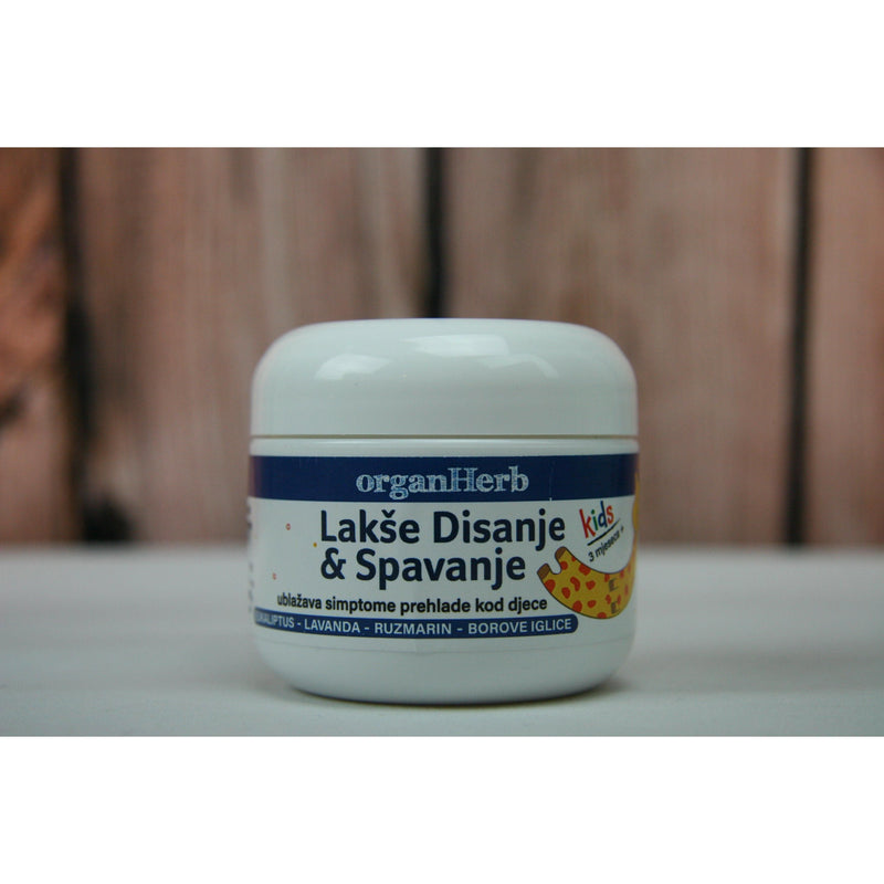 OrganHerb OrganHerb Organic Soothing Hypoallergenic Chest Rub 2 oz – Gentle Sleep Balm for All Ages Organic Balms