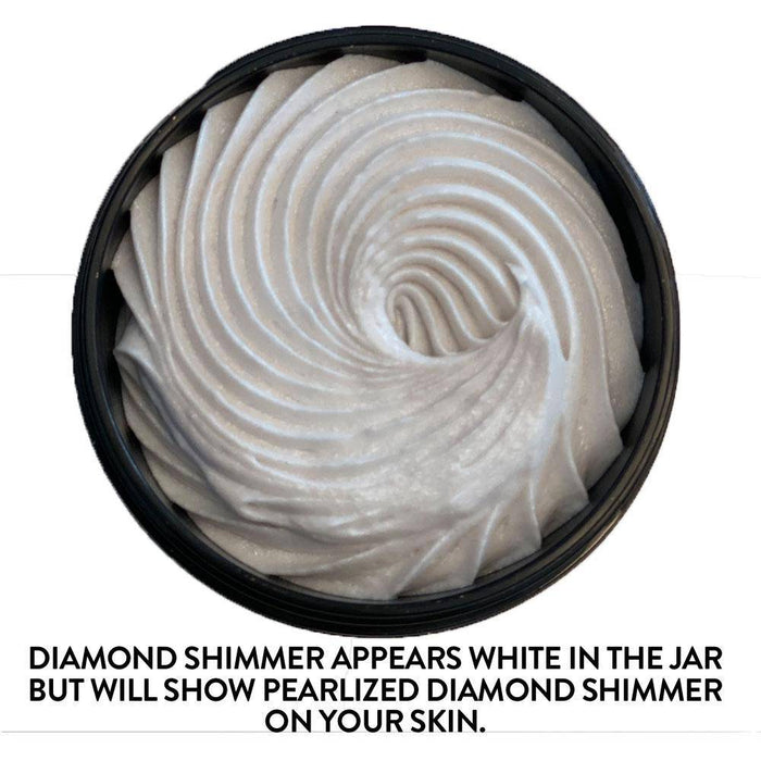 Organic Shimmering Body Butter Whipped To Perfection