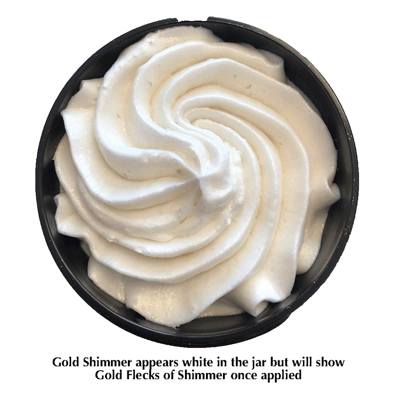 Glimmer Goddess® Organic Skin Care Organic Shimmering Body Butter Trio – 3 x 2 oz Travel Set Shimmer