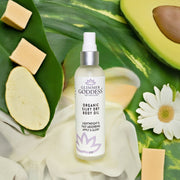 Glimmer Goddess® Organic Skin Care Organic Silky Dry Body Oil – Fast-Absorbing Formula Lotions & Creams