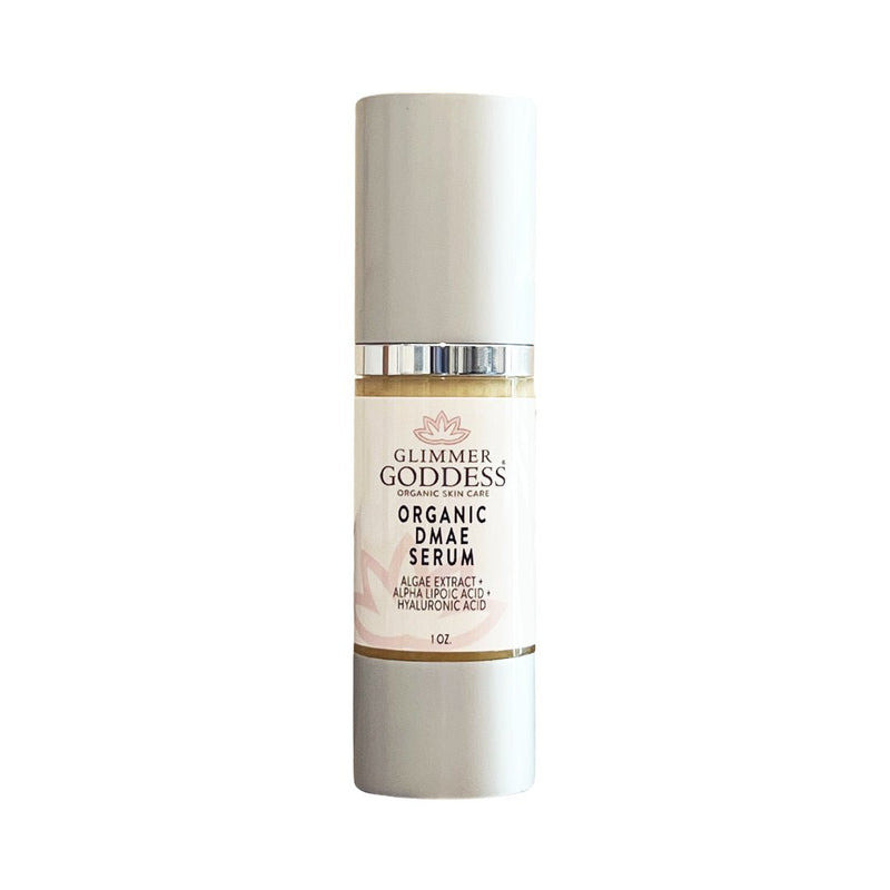 Glimmer Goddess® Organic Skin Care Organic DMAE Firming Serum – Natural Facelift Treatment Serums