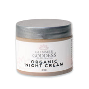Glimmer Goddess® Organic Skin Care Organic Skin Renewal Night Cream 2 oz – Anti-Aging Moisturizers