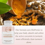 Bellawell Health Organic Turmeric - Overall Vitality by Bellawell Capsules Misty Rose