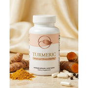 Bellawell Health Organic Turmeric - Overall Vitality by Bellawell Capsules Light Gray